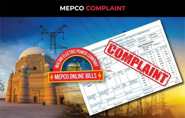 MEPCO Complaint Cell Online and Contact Numbers 2023